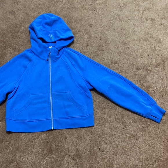 ❌Sold❌ Lululemon Blue Nile Scuba Oversized Full Zip - Picture 4 of 12
